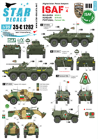 ISAF # 4. AFVs used by Hungary, Bulgaria and Portugal in Afghanistan. BTR-80A, BRDM-2 and Panhard. - Image 1