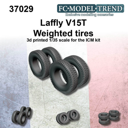 Laffly V15T, weighted tires - Image 1
