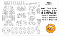 Avro Lancaster B.I(F.E.) / B.II / B.III (SPECIAL AIRFIX)+ wheels masks