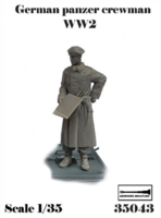 German panzer crewman WW2 - Image 1