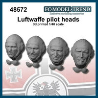 Luftwaffe Pilot Heads