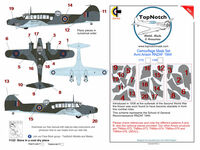 Avro Anson Mk.I - RNZAF Pattern A camouflage pattern paint masks (for Airfix and Special Hobby kits) - Image 1