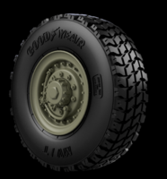 M1083 FMTV Road wheels Goodyear
