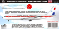 Boeing 707-300 Lineas paraguayas