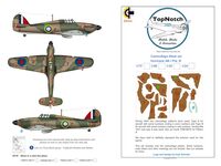 Hawker Hurricane Mk.I - Pattern B camouflage pattern paint masks