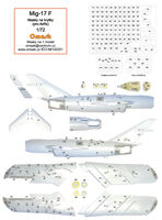 Mig-17 F - Mask for Panels (for Airfix kits) - Image 1