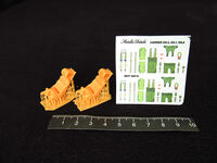 Bae Harrier GR.3 / GR.7 / GR.9 - Ejection Seat  x 2 with seatbelts (3D-Printed) - Image 1