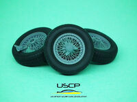15 Inch Aston Martin DB5 Wire Wheels And Tires For Revell - Image 1