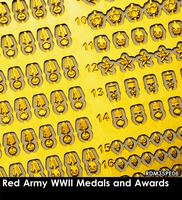 Red Army WW II Medals and Awards - Image 1